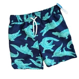 NWOT Carter's Alligator Swim Trunks